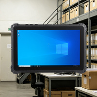Tableta Móvil Industrial Resistente de 10.1 Pulgadas con Sistema Operativo Windows, 4 GB de RAM y Escáner de Código QR para Inventario