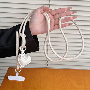 PU <b>Leather</b> Strawberry <b>Lanyard</b> Creative Lovely 3D <b>lanyard</b> New Wrist <b>Leather</b> Rope Bag hanging Decoration Strap Adjustable Sling - Product Image 4