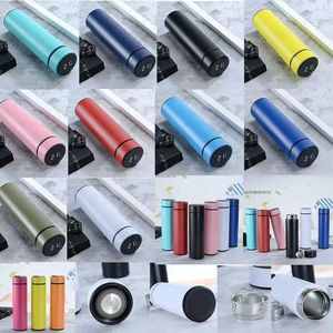 Dropshipping New tư nhân thép không gỉ thông minh phích nước chai với LED hiển thị nhiệt độ - Product Image 2
