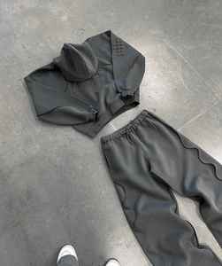 Yingling Venta al por mayor Diseño Heavyweight Pullover Hood Unisex Hoodies 500 Gsm Oversize Tallas grandes Sudaderas con capucha para hombres - Product Image 6