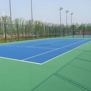 Suelos Deportivos Sintéticos <span class=keywords><strong>de</strong></span> Poliuretano, Revestimientos <span class=keywords><strong>de</strong></span> Silicona PU para Canchas <span class=keywords><strong>de</strong></span> Baloncesto, <span class=keywords><strong>Tenis</strong></span> y Bádminton <span class=keywords><strong>de</strong></span> <span class=keywords><strong>Cemento</strong></span> al Aire Libre - Product Image 2