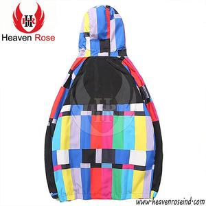 Veste coupe-vent d'extérieur en gros Personnaliser grande taille Vestes pour hommes Veste coupe-vent personnalisée imperméable à capuche pour hommes - Product Image 2