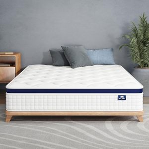 Colchón Ortopédico de Lujo Contemporáneo de Espuma Viscoelástica con Muelles Ensacados, Tamaño King o Twin, con Cubierta Superior de Látex de Hotel 5 Estrellas, Garantía de 10 Años - Product Image 6