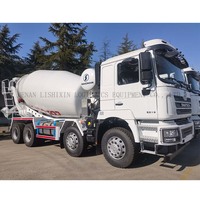 Camion malaxeur à ciment Shacman F3000 neuf, 10 m³, 345 ch, 8x4, norme Euro V, avec moteur, boîte de vitesses et transmission