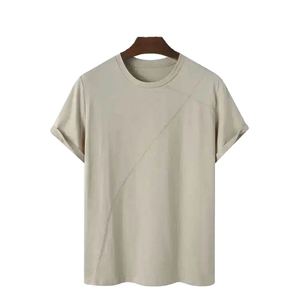 Camiseta de Lona Transpirable Antiencogimiento Ecológica de Alta Calidad para Hombre con Diseño en Blanco Personalizable Servicio OEM Pakistán - Product Image 1