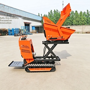 Mini Camión Volquete con Orugas, Totalmente Hidráulico, para Transporte en Huertos y Granjas, Autocargable - Product Image 4