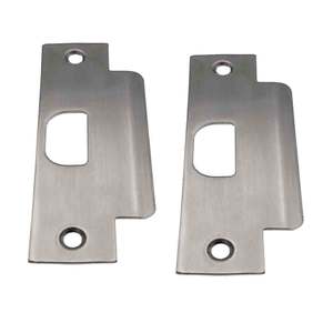 Custom Strike Plate Hole Cover Cerradura de puerta de acero inoxidable Pieza de mueble Servicio de fabricación de caja de chapa metálica - Product Image 6