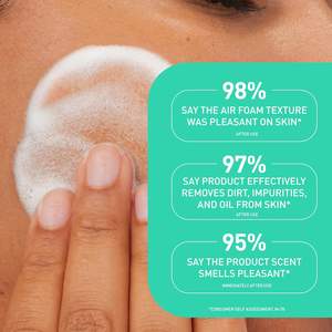 Limpiador Facial Equilibrante de Espuma para Piel Mixta, 10.08 Fl Oz, Tamaño Regular, con Ceramidas y Control de Grasa, para Venta al Por Mayor - Product Image 3