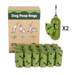 Dispensador de arena biodegradable para mascotas ambientalmente personalizable con 48 rollos y 60 rollos en una caja para recoger bolsas de caca de perro - Product Image 6