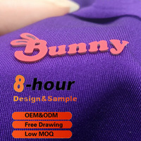 Étiquettes thermocollantes personnalisées pour vêtements, patchs imperméables à repasser, vente en gros, prêts à imprimer, OEM/ODM