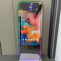 Photomaton de fête miroir haut de gamme avec boîtier en aluminium télécommandé compatible SLR et iPad-Équipement de caméra de location populaire