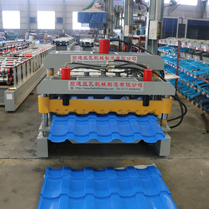 Hiệu quả cao tráng men mái ngói tấm Máy làm bánh bóng-động cơ lõi cuộn cựu dòng cho Báo Chí bước gạch men - Product Image 5