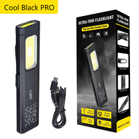 Lampe de travail COB magnétique, lampe torche ultra-fine, LED portable, mini lampe à clip pour stylo, réparation automobile