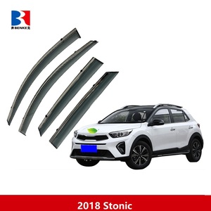 Factory Directly Sell High End tape-on Injection Deflector Window Visor for KIA Stonic 2018 - Product Image 3