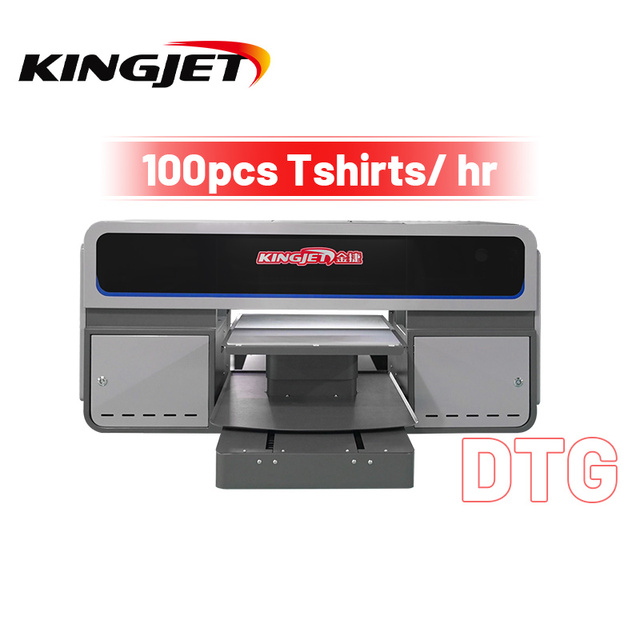 Kingjet Pro A3 Dtg Printer T-shirt Printing Machine Canvas t Shirt Hoodies Dtf Dtg Printer Textile Garment Digital Printer