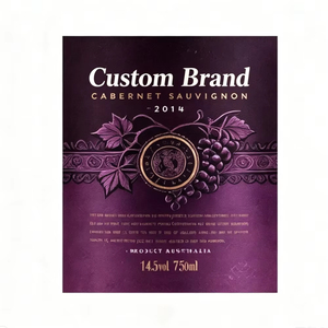 Etiquetas de vino ecológicas, reciclables, impermeables, personalizadas, impresas, autoadhesivas para botellas de vino - Product Image 6