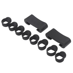 8PCS Tongue Drum Finger Sleeves Accesorio <span class=keywords><strong>de</strong></span> instrumento <span class=keywords><strong>de</strong></span> silicona con 2PCS Drumstick Holders - Product Image 1