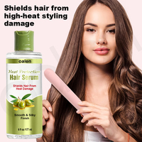 Kit de soins capillaires à l'huile d'olive Luxfume, collection professionnelle pour cheveux bouclés, shampoing, après-shampoing, masque, huile de croissance