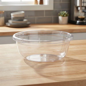 CATEEM MRD207 7.5L Ustensile en plastique transparent écologique, résistant aux chocs, résistant à la chaleur, léger, antidérapant, compatible lave-vaisselle et alimentaire - Product Image 2