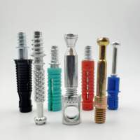 Cam Lock Fasteners Cabinet Board Connector Quickly Mounting Three in One Dowels Screws Connector Fitting Bolts