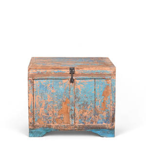 Best Collection <b>Vintage</b> wooden trunk Wooden <b>Box</b> Mix & <b>Match</b> Decor - MOQ 1 Container Only - Product Image 1