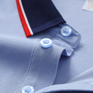 Camisa Polo de Negocios con Cuello Camisero, 72.5% Algodón, 23.5% Poliéster, 4% Elastano, Ropa de Trabajo, Corte Personalizado, Manga Corta para Hombre - Product Image 4