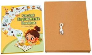 หนังสือเสียง<span class=keywords><strong>ภาษา</strong></span>อังกฤษสำหรับเด็กก่อนวัยเรียน พร้อมภาพประกอบสีสันสดใสและปุ่มสัมผัสใช้งานง่าย - Product Image 3