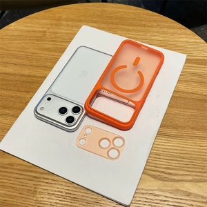 Funda Mate con Lente Desmontable para iPhone 17 Air 16 15 14 13 Pro Max, Funda Magnética con Protección de Cámara Extraíble - Product Image 3