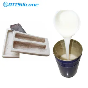 Liquid Silicone RTV2 Silicone Rubber For Stone Molds Silicone Moulding