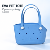 Sac de transport pour animaux de compagnie en EVA, style ouvert, sac à main léger et lavable pour petits chiens et chats, plage, voyage RJ25090