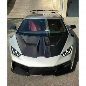 Kit carrosserie large en fibre de carbone semi-sèche style Vorsteiner pour Lamborghini <span class=keywords><strong>Huracan</strong></span> LP580 LP610 – Vente directe usine - Product Image 3