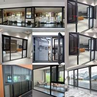Fenêtre à battant en alliage d'aluminium à rupture de pont thermique, réduction du bruit, verre de sécurité acoustique, efficacité énergétique, avec espagnolette – Vente directe usine