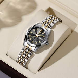 Orologio da <span class=keywords><strong>Donna</strong></span> Gohuos 7810 con Movimento al Quarzo, Quadrante Rotondo, <span class=keywords><strong>Design</strong></span> Semplice e Lussuoso, Moda Business, Impermeabile con Calendario - Product Image 3