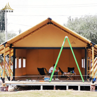 Tente de luxe, tente de luxe, Lodge écologique, Glamping, Safari