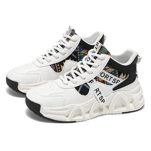 Nouvelles baskets montantes épaisses pour hommes, style décontracté, tendance, confortables, polyvalentes, originales, pour le travail et le sport - Product Image 5