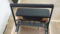 Reformer Pilates Premium en bois d'érable massif avec poulie en alliage d'aluminium et barre de repose-pieds intégrée – Équipement d'exercice Pilates