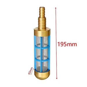 Water Tank Connection to <b>Suction</b> Hose Tail Brass 3/4'' 5/8'' Hose Water <b>Suction</b> Strainer Pickup Filter for Pressure Washer - Product Image 5