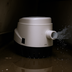 Pompe à eau de cale 750 Gph 12V, pompe marine submersible avec interrupteur à flotteur, sortie de 0,7 pouces pour bateaux et piscines - Product Image 2