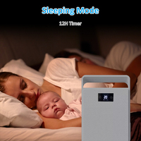 Mini déshumidificateur électrique 500 ml/jour blanc sans compresseur compact portable haute efficacité pour usage domestique