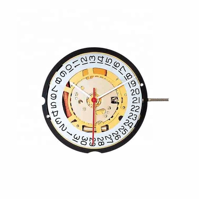 Brass 715 RONDA Quartz Movement with 60 Months Battery Life 1 Jewel Week Display for Made