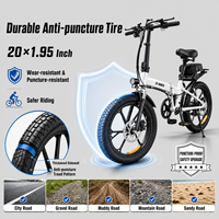 Vélo électrique pliable 36V 350W 20 pouces, vélo électrique pliable, vélo électrique de ville, vélo électrique de livraison