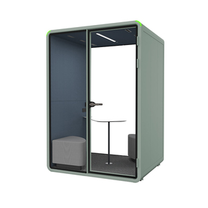 Cabine de réunion insonorisée moderne de luxe pour 2 personnes, pour bureaux commerciaux haut de gamme - Product Image 5
