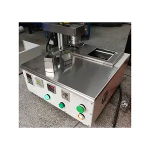 Mini wave soldering machine MF302/Auto dipping solder tin design, this can do part soldering and PCB after welding process;