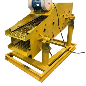 Gold Bergbau Maschine Rundung Rüttelsieb, Mini Vibrierende Bildschirme Unterstützung, Kreisschwingsieben