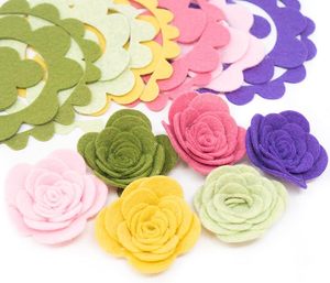 Rosas <span class=keywords><strong>de</strong></span> Fieltro <span class=keywords><strong>de</strong></span> Lana en Diferentes Colores SIN MONTAR, Kits <span class=keywords><strong>de</strong></span> Apliques <span class=keywords><strong>de</strong></span> Flores, Manualidades DIY, Decoración Personalizada para el Día <span class=keywords><strong>de</strong></span> la Madre - Product Image 6