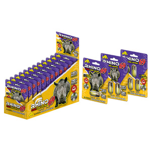 Tăng cường tình dục tê giác quan hệ tình dục bao bì Hộp bao bì hộp đen Panther Mamba 69 cho nam quyền lực 3D thẻ - Product Image 1