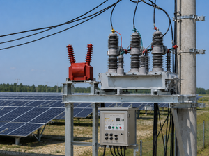 Interruptor de Circuito al Vacío Inteligente de Alta Tensión Trifásico CNKEEYA ZW32-12/630A 50/60Hz para Exteriores, 10KV ZW32 de Alto Voltaje - Product Image 3