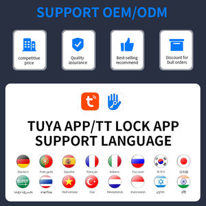 <span class=keywords><strong>Veerman</strong></span> Cerradura de Puerta Corredera Automática a Prueba de Agua Ip65 Tuya Huella Dactilar Cerradura Inteligente - Product Image 4