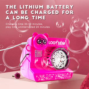 Toys <span class=keywords><strong>World</strong></span> 2024 Summer <span class=keywords><strong>Bubble</strong></span> Camera Máquina de burbujas de jabón Juguetes ligeros automáticos Música al aire libre Pink <span class=keywords><strong>Bubble</strong></span> Camera - Product Image 5