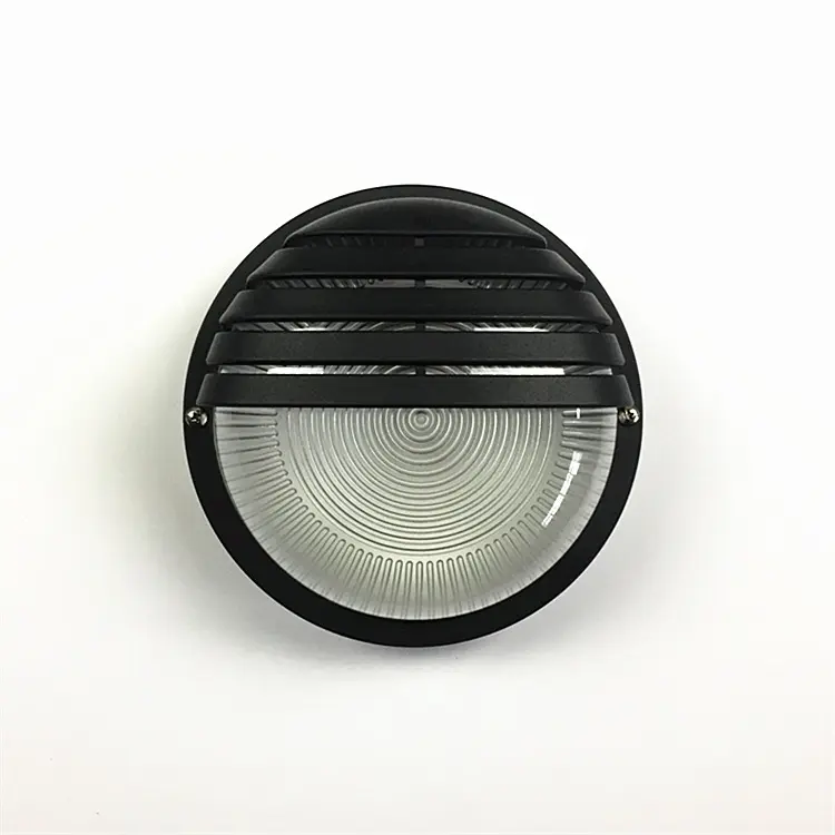 Luz led redonda de aluminio para pasillo y balcón, lámpara de pared impermeable IP67, 18W, luz de techo de mampara